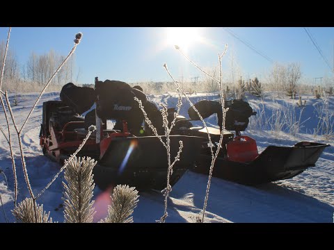 Видео: на двух Тофаларах на р.Малый Кемчуг. 1 часть.