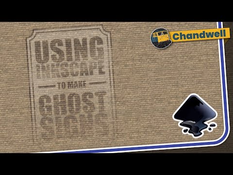 Видео: Использование Inkscape для создания табличек-призраков для моделей зданий