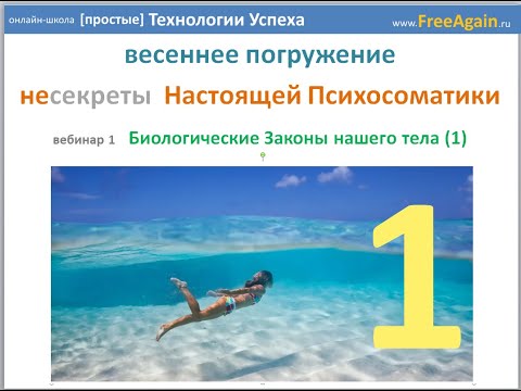 Видео: Егор Миронов Весеннее погружение 2019 Вебинар 1 14 марта запись