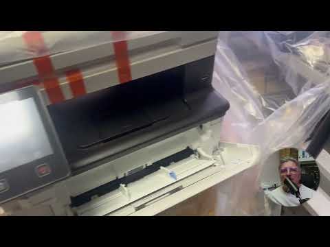 Видео: Замятия в ADF практически нового МФУ Hp Lj 4103, это гарантийный случай? И при чём здесь бумага?