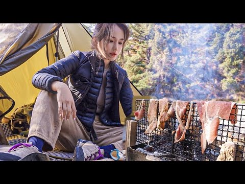 Видео: Одного рюкзака достаточно, даже если у меня есть машина / минимальный кемпинг / одиночный кемпинг /