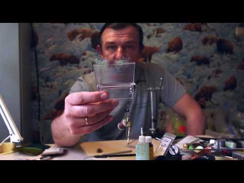 Видео: Вязание мушек. Даббинговые петли 2ч. Мушка - Ручейник в домике.