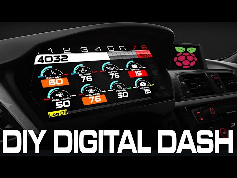 Видео: Самодельная приборная панель для гоночного автомобиля Raspberry Pi: полное руководство