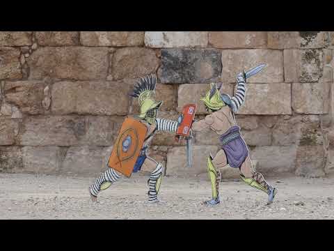 Видео: римский амфитеатр   Израиль окрестности г Кирьят Гат