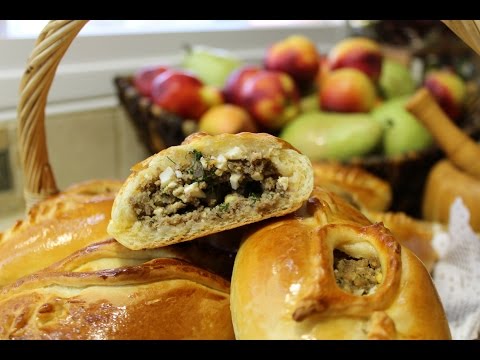 Видео: Рецепт- Пирожки (расстегаи) с мясом