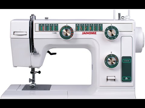 Видео: Швейная машина Janome LE 22 / L-394