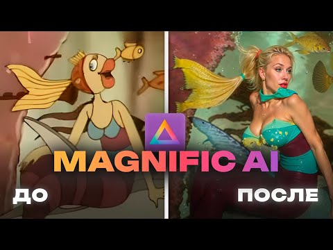 Видео: До и После! Чудеса апскейла с Magnific AI | СмотрИИделай. Урок 13