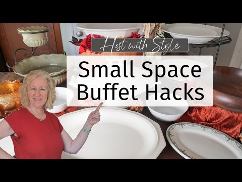 Видео: Гениальные лайфхаки для организации фуршета в небольшом помещении, которые пригодятся каждому хоз...