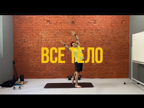 Видео: Тренировка на все группы мышц. 30 мин. На основе естественных для тела движений.