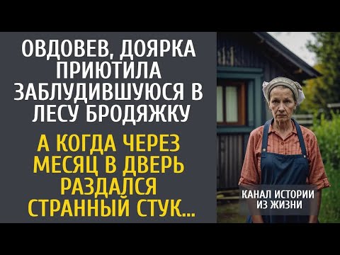 Видео: Овдовев, доярка приютила заблудившуюся в лесу бродяжку    А когда через месяц в дверь постучали…