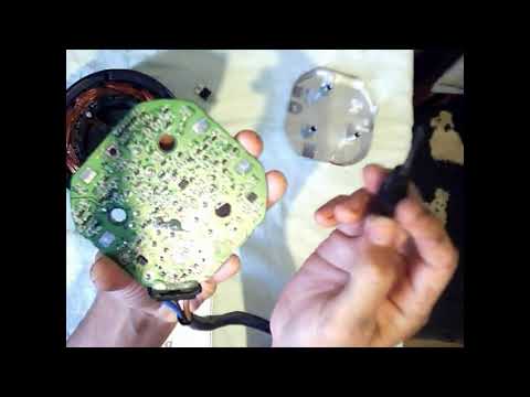 Видео: Двигатель вентилятора охлаждения радиатора-конденсатора кондиционера)) BMW - X5