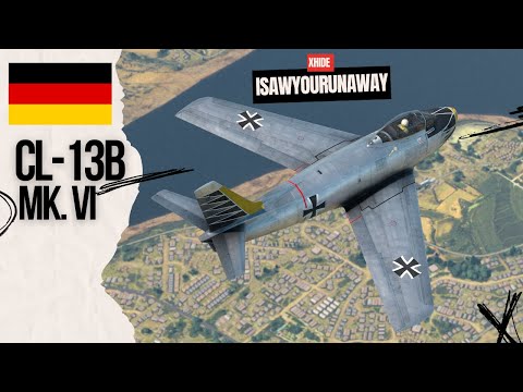 Видео: CL-13B Mk.6 - достойнейший сейбр в #warthunder