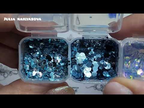 Видео: АКВАРИУМНЫЙ ДИЗАЙН НОГТЕЙ ВЕРХНИМИ ФОРМАМИ