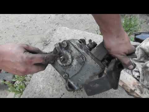 Видео: Как разобрать рулевую колонку на минитракторе ХТЗ Т-012 (КМЗ12) ?
