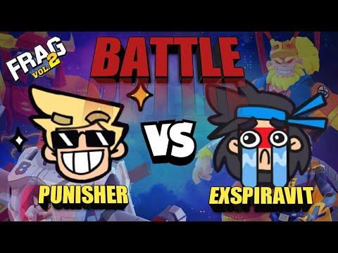 Видео: Battle PUNISHER vs EXSPIRAVIT / ТОТАЛЬНЫЙ РАЗГРОМ FRAG PRO SHOOTER / ФРАГ ПРО ШУТЕР