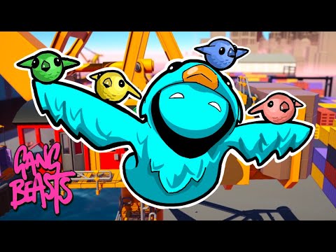 Видео: НОВОЕ обновление карты крана Gang Beasts. Смешные моменты