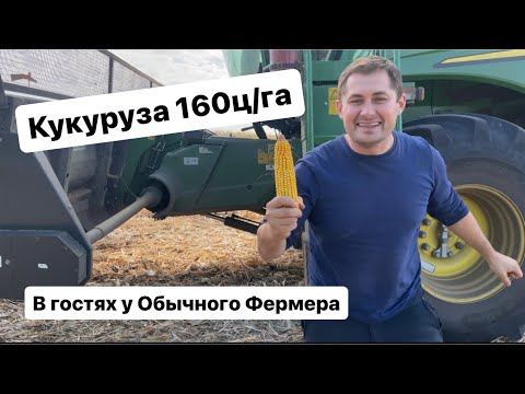 Видео: В гостях у Обычного Фермера. Проверяю рекордную урожайность кукурузы.