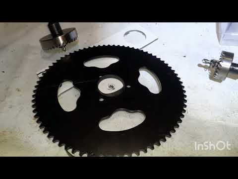 Видео: Как установить звезду T8F 74 зуба на заднее колесо на трещетку и сохранить педальный привод