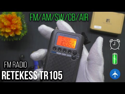 Видео: 📶 МОЩНОЕ МИНИ РАДИО RETEKESS TR105 с 6 ДИАПАЗОНАМИ