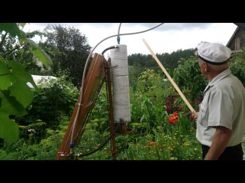 Видео: Солнечный Водонагреватель