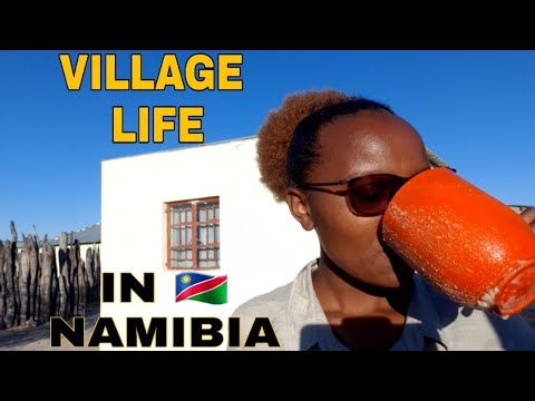 Видео: День в традиционном жилище крупнейшего племени Намибии | Деревенская жизнь в Намибии