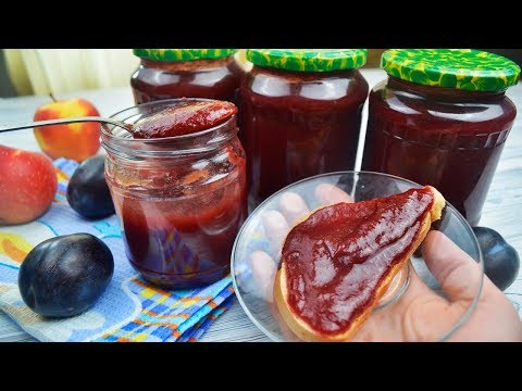 Видео: Сливово-яблочный чудо-джем 😊Простой рецепт!