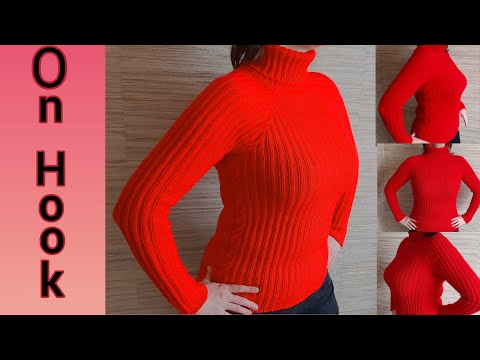 Видео: Лапша-Водолазка спицами | Экспресс МК.