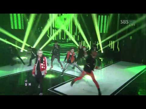 Видео: NUEST [FACE] @SBS Inkigayo Популярная песня 20120408