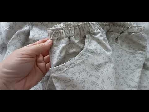 Видео: Швейный влог #1. Пошив летнего домашнего костюма по выкройке пижамы от@UNIKROJ "Сакура".