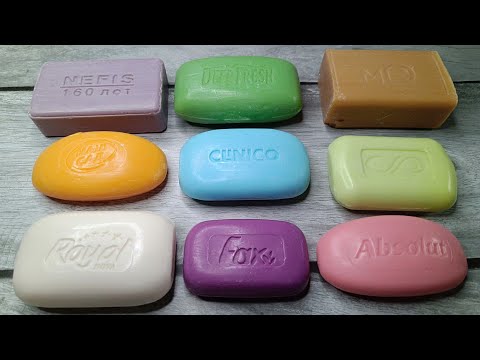 Видео: Soap Cutting🧼ASMR🔪Резка сухого мыла 64