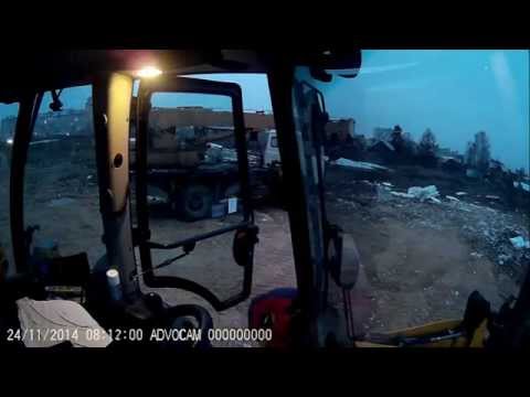 Видео: Вклейка стекла JCB 3CX