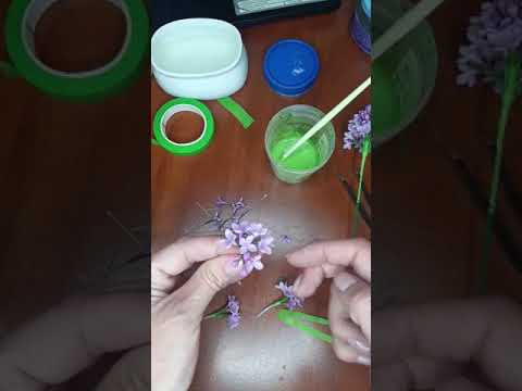 Видео: мк ветка сирени ч4