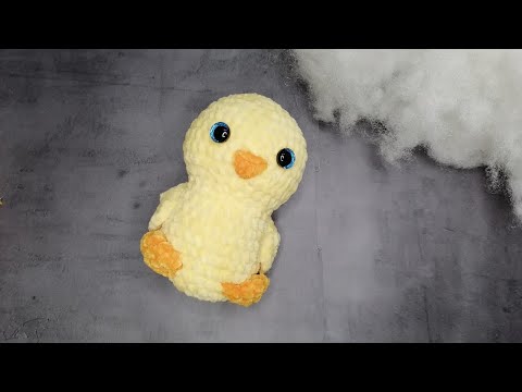 Видео: Мк на цыплёнка | простой и лёгкий мк | вяжем цыплёнка к Пасхе