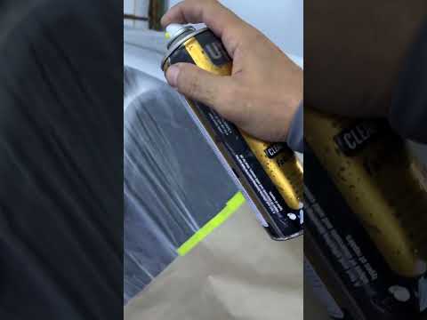 Видео: как покрасить серебро в переход #sagola #sata5500 #малярныеработы #iwata #walcom #антонмаляр