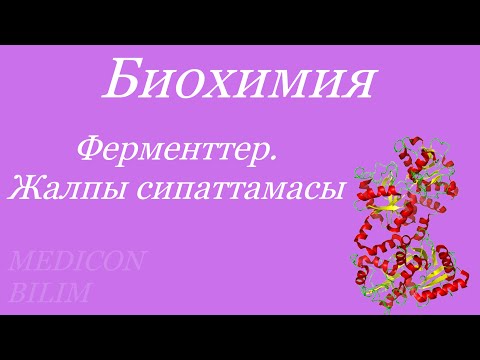 Видео: Ферменттер, жалпы қасиеттері | Ферменты, общая характеристика | Биохимия толық курсқа жазылу👇