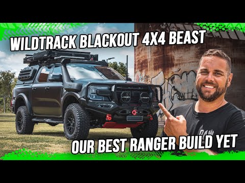 Видео: Blacked Out Ford Ranger Wildtrak Build – 4x4 Beast, полное прохождение