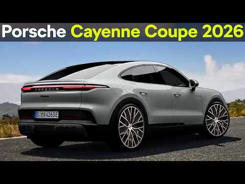 Видео: 2026-2027 Porsche Cayenne Coupe (Electric) - Новая генерация!