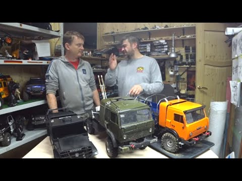 Видео: Топовый капотный КамАЗ 1/10. Такой одинаковый и разный ПВХ