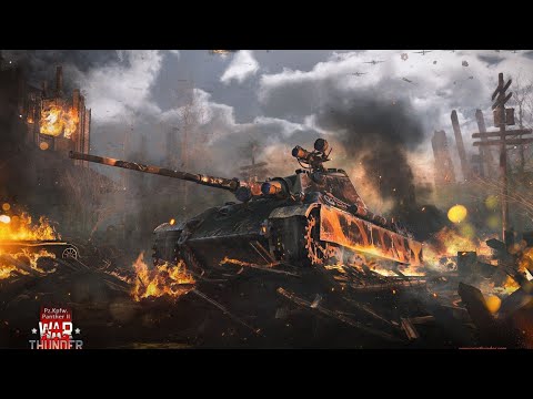 Видео: Жаркие и сложные бои и подбил пантеру War Thunder