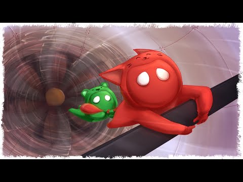 Видео: ДЕРЖИСЬ!!! ТАМ ВЕНТИЛЯТОР!!! УГАР В GANG BEASTS!!!