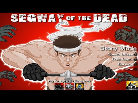 Видео: Segway of the Dead - (Флеш-игра) [Первое апреля]