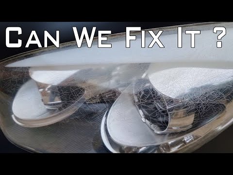 Видео: Что это за маленькие трещинки на фарах и как их исправить/Сделайте ваши фары как новые