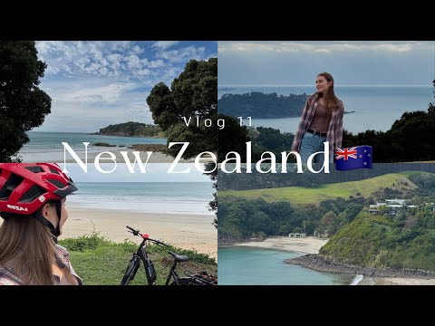Видео: Vlog 11 | Самая красивая страна | Новая Зеландия | уехали на остров | велотрип | будни стюардессы
