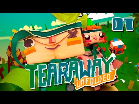 Видео: Tearaway Unfolded - Прохождение pt1 - Стоячие камни