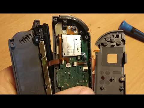 Видео: Разбираем левый joy-con Nintendo switch !Опять поломка((