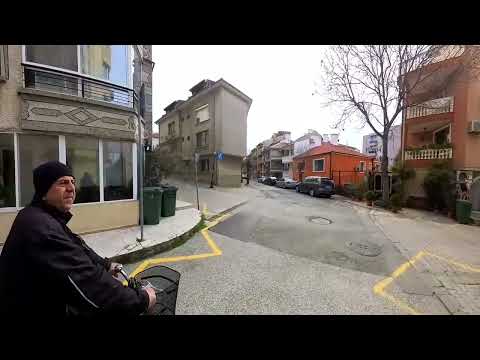 Видео: Разходка по град Поморие с колело и приятел 23_3_2025