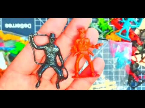 Видео: солдатики Marx,Tim Mee, мешок! Производство GonCong!