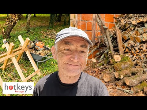 Видео: РИСК ПОЖАРА РАСТЕТ — вот как мы готовимся к пожару на нашей португальской ферме