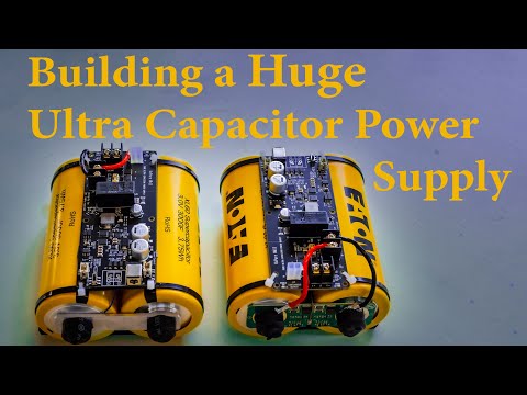 Видео: Создание огромного аудиофильского блока питания на базе ультраконденсатора
