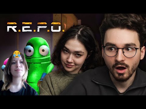 Видео: Анастасиз УЧИТ ИГРАТЬ МЕНЯ в R.E.P.O. I РЕАКЦИЯ